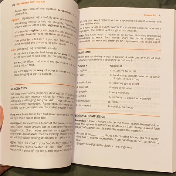 SAT practice book - Picture 2 of 2